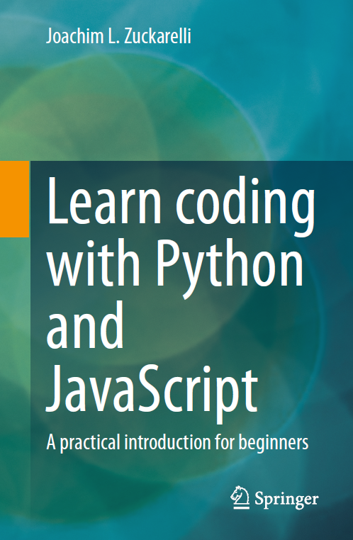 Cover Learn coding with Python and JavaScript